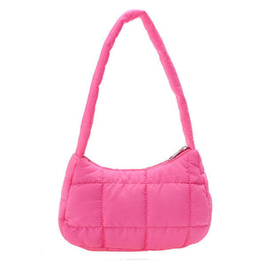 VILZSTUDIOS Stylish Y2K quilted baguette bag