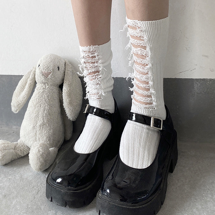 VILZSTUDIOS Fashionable socks for a grunge look
