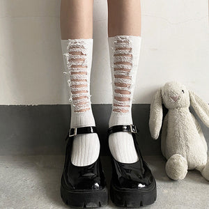 VILZSTUDIOS Fashionable socks for a grunge look