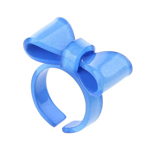 VILZSTUDIOS Adjustable ring with bow design