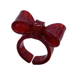 VILZSTUDIOS Adjustable ring with bow design
