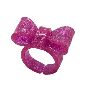 VILZSTUDIOS Adjustable ring with bow design