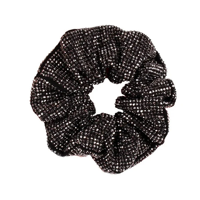 VILZSTUDIOS Stylish Y2K rhinestone scrunchie for hair