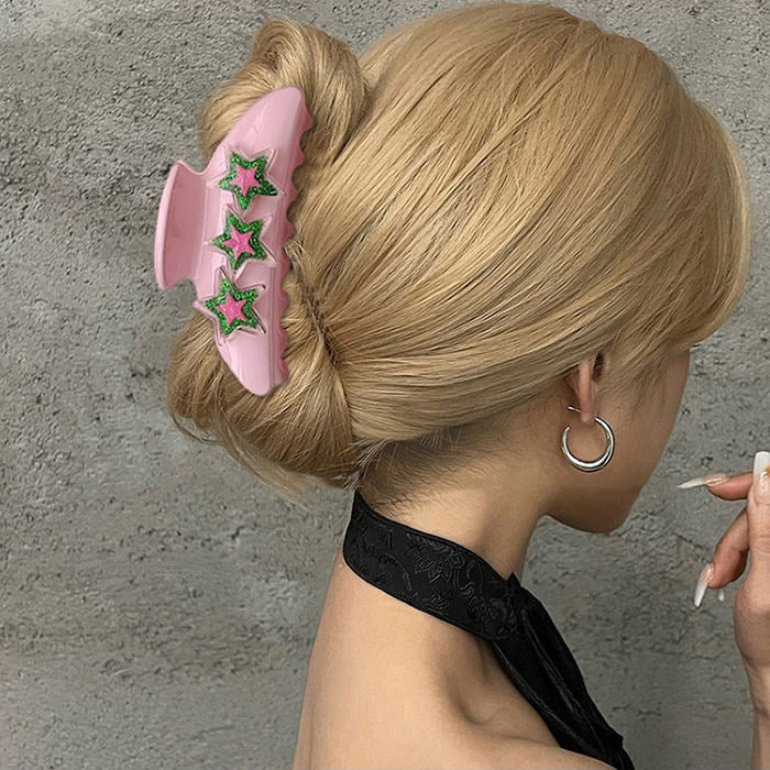 VILZSTUDIOS Y2K star hair claw accessory