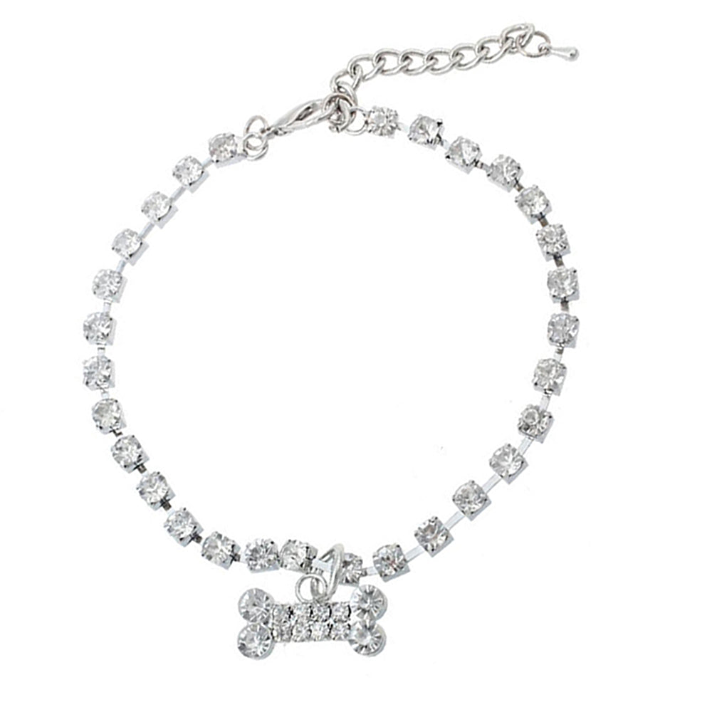 VILZSTUDIOS Fashionable Y2K dog bone bracelet made of zinc alloy