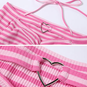 VILZSTUDIOS Striped casual top from VILZSTUDIOS