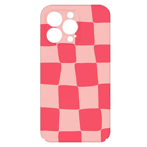 VILZSTUDIOS Checker patterned phone case for stylish protection
