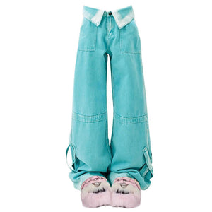VILZSTUDIOS Wide leg denim jeans for casual style