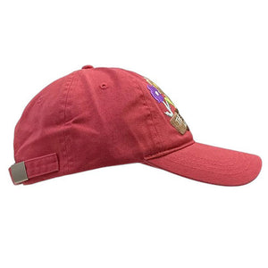VILZSTUDIOS Floral embroidered cap with adjustable strap