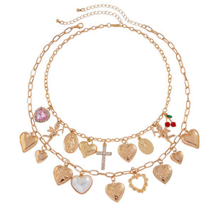 VILZSTUDIOS Layered pendant necklace for stylish accessories