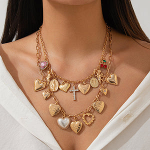VILZSTUDIOS Layered pendant necklace for stylish accessories