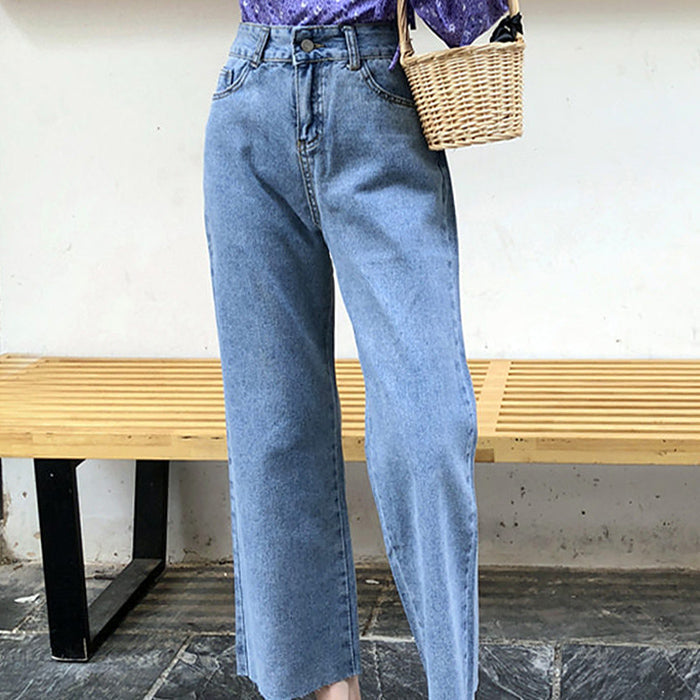 VILZSTUDIOS Cropped denim jeans for a stylish streetwear look
