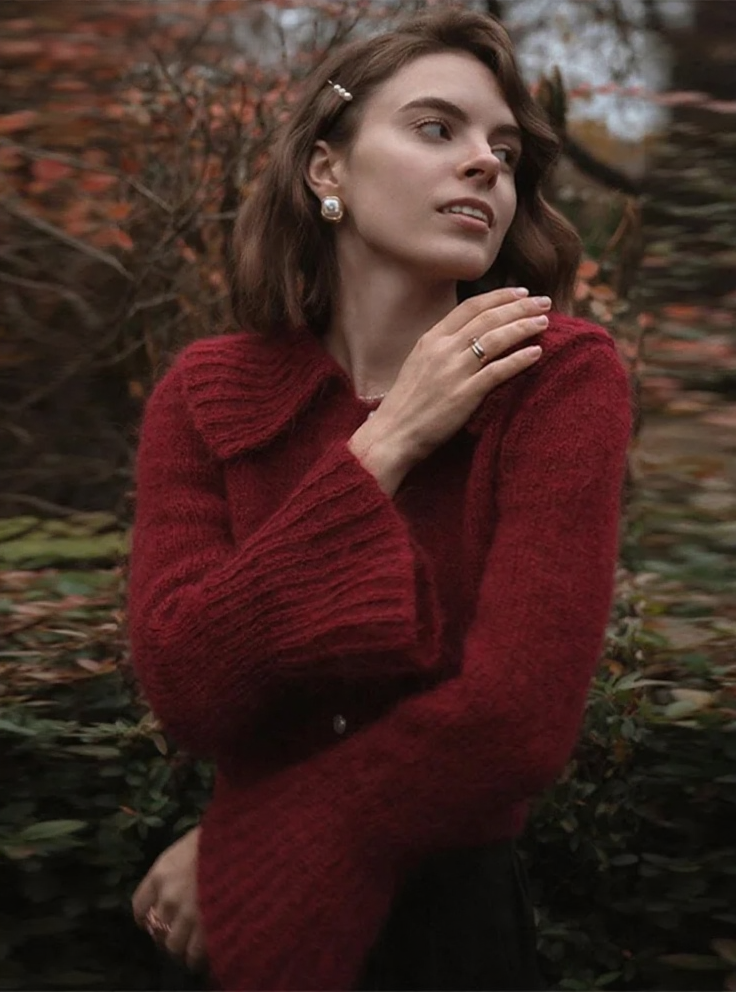 VILZSTUDIOS Classy Knitted Cardigan