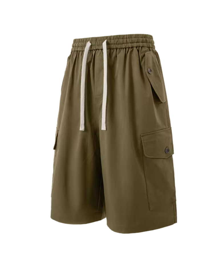 VILZSTUDIOS Durable Multi-Pocket Cargo Shorts