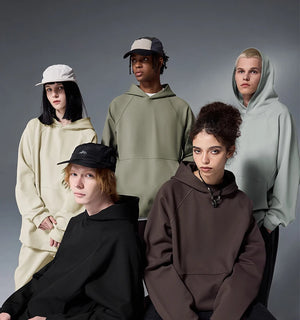 VILZSTUDIOS Premium Oversized Fleece Blank Hoodie