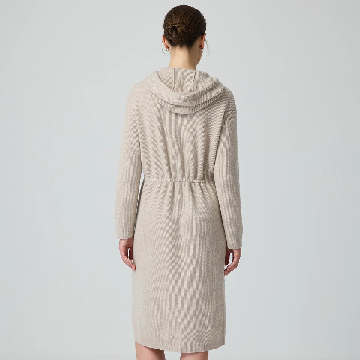VILZSTUDIOS Casual Wool Midi Dress