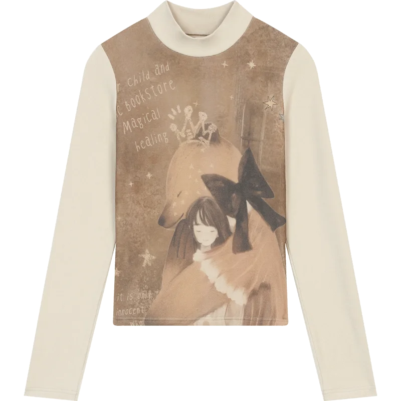 VILZSTUDIOS Retro Original Printed Long Sleeve Top