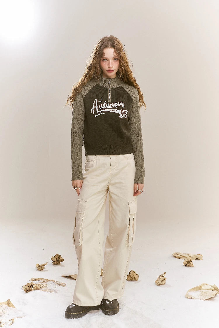 VILZSTUDIOS Slim Soft Raglan Sweater
