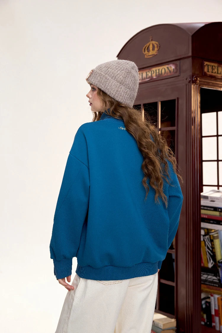 VILZSTUDIOS Original Graphic Print Loose Sweater