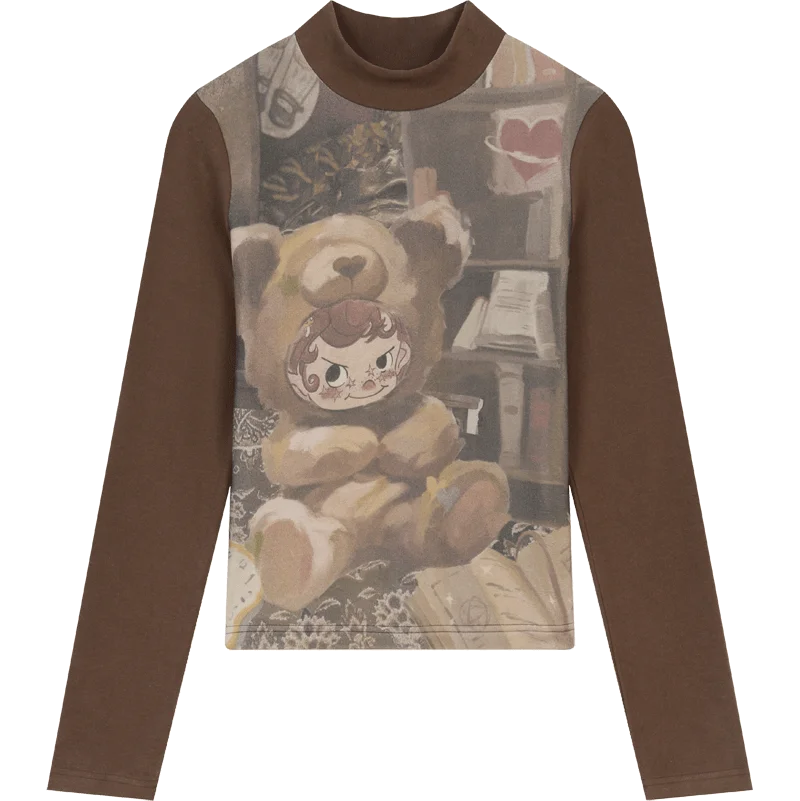 VILZSTUDIOS Retro Original Printed Long Sleeve Top