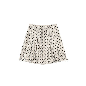 VILZSTUDIOS Chic High Waisted Dotted Skirt