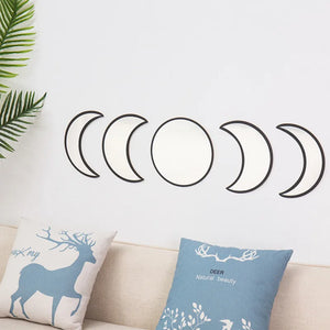 VILZSTUDIOS Scandinavian Acrylic Moon phase Mirrors