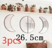 VILZSTUDIOS Scandinavian Acrylic Moon phase Mirrors