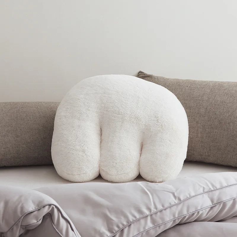 VILZSTUDIOS White 3D Cute Cushions