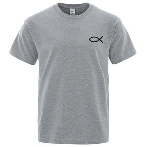 VILZSTUDIOS Graphic Fish Print T-Shirt