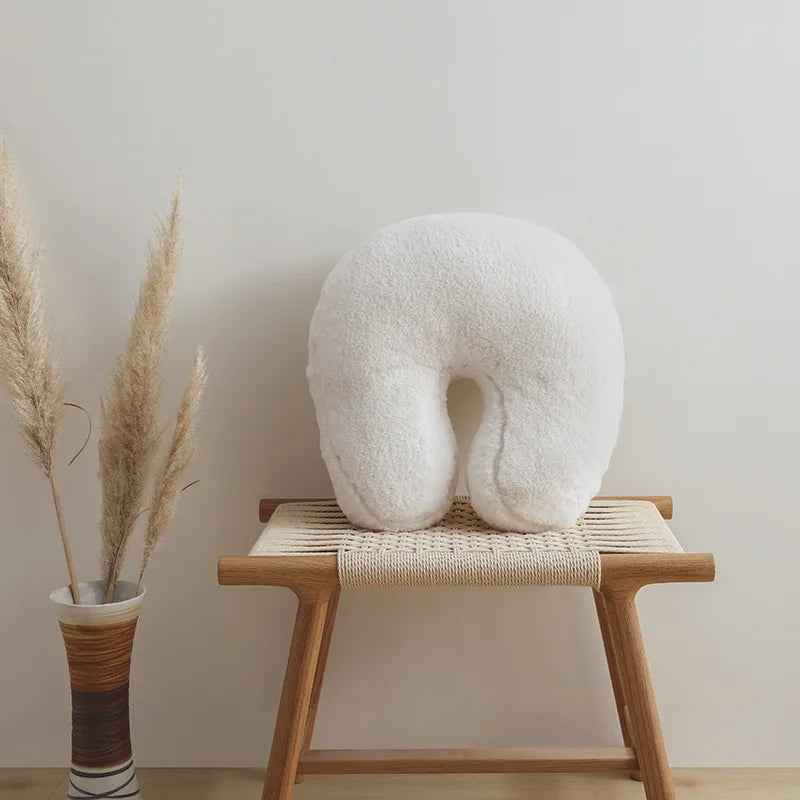 VILZSTUDIOS White 3D Cute Cushions