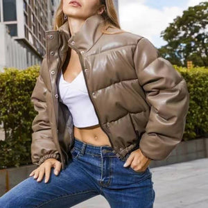 VILZSTUDIOS Casual Warm Puffer Jacket