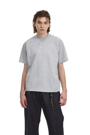 VILZSTUDIOS Modern Loose Fit Spliced Short T-Shirt