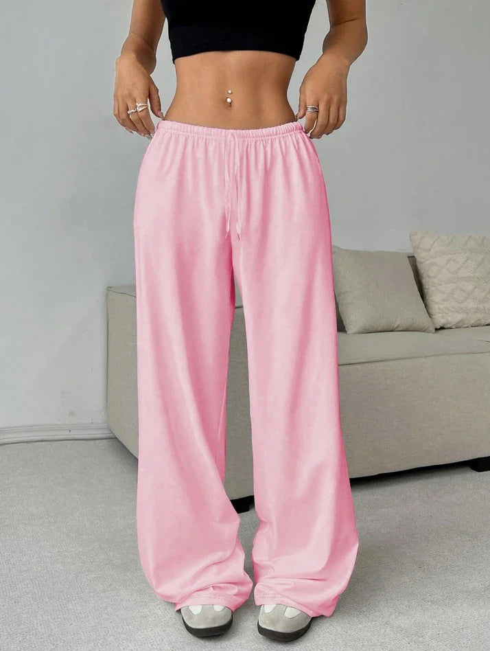 VILZSTUDIOS Comfy Loose Fit Elastic Waist Pants