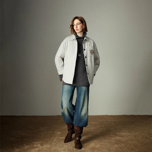 VILZSTUDIOS Cartoon Embroidered Padded Jacket