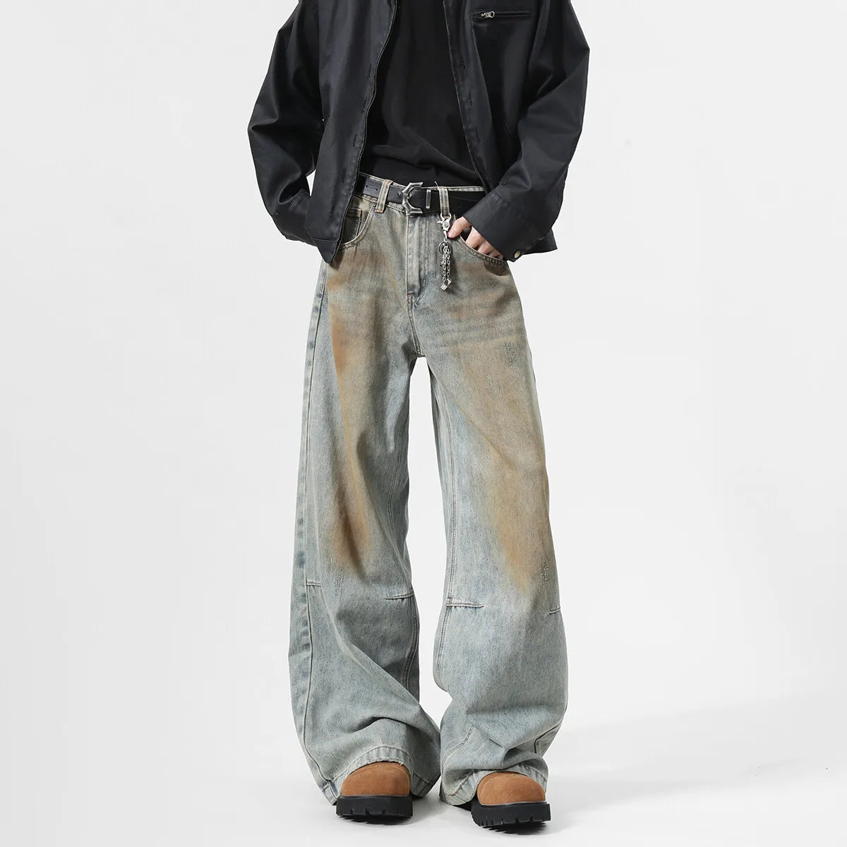 VILZSTUDIOS Novel Loose Fit Denim Jeans