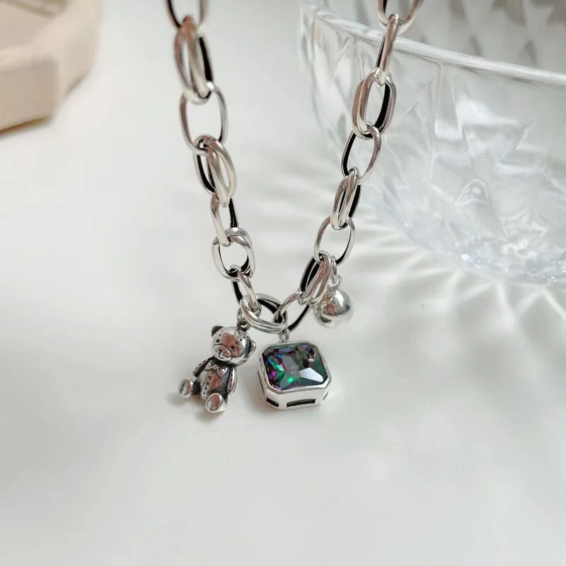 VILZSTUDIOS Lucky Bear Geometric Punk Bracelet
