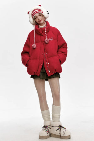 VILZSTUDIOS Cozy Casual Puffer Jacket