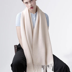 VILZSTUDIOS Winter Scarf Women  Wool Scarves Adult Scarves for ladies 100% Wool scarft women Fashion Cashmere Poncho Wrap