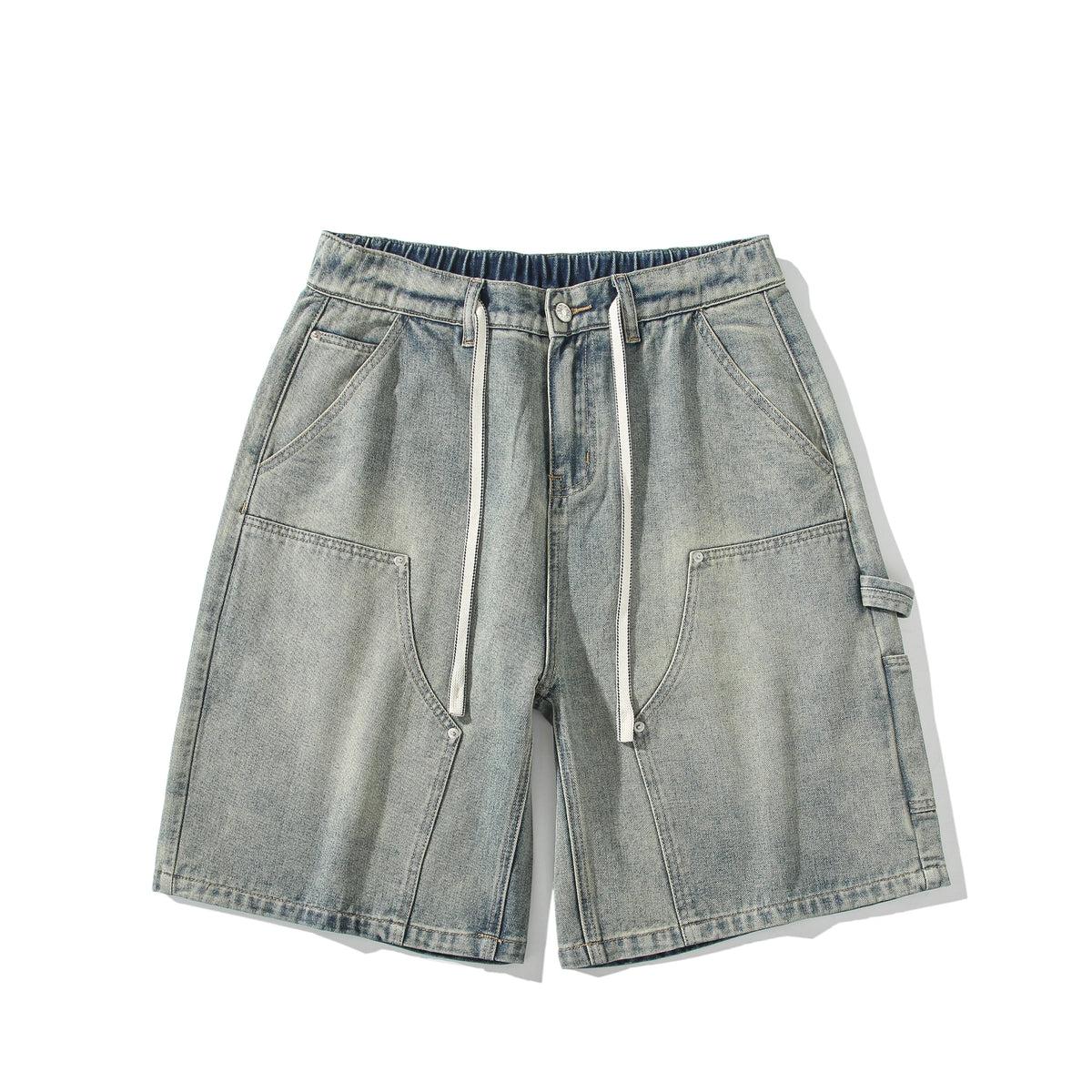 VILZSTUDIOS Youth Hip Hop Oversized Cargo Shorts