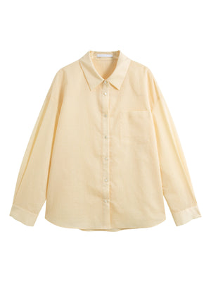VILZSTUDIOS Versatile Minimalist Loose Casual Shirt