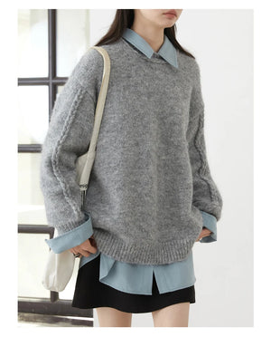 VILZSTUDIOS Warm Loose Knit Sweater