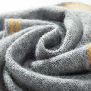 VILZSTUDIOS High Quality Autumn Winter Women 100% Cashmere Scarves 2025 NoveltyTriangular  Knitted Warm Female Scarf Shawl130*35