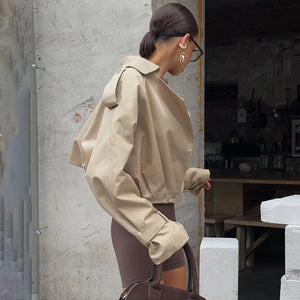 VILZSTUDIOS Chic Cropped Jacket