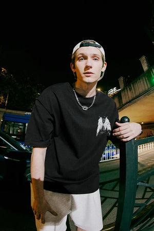 VILZSTUDIOS Luminous Glow-in-the-Dark Oversized T-Shirt