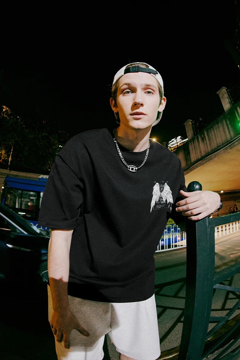 VILZSTUDIOS Luminous Glow-in-the-Dark Oversized T-Shirt