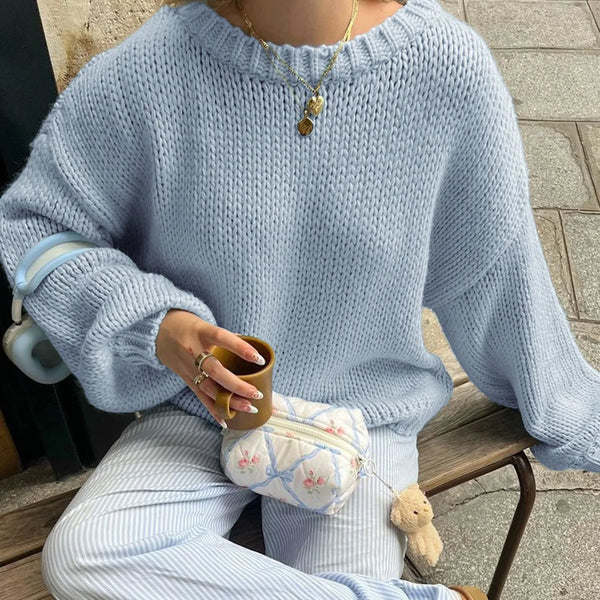 Cozy Oversized Knit Sweater