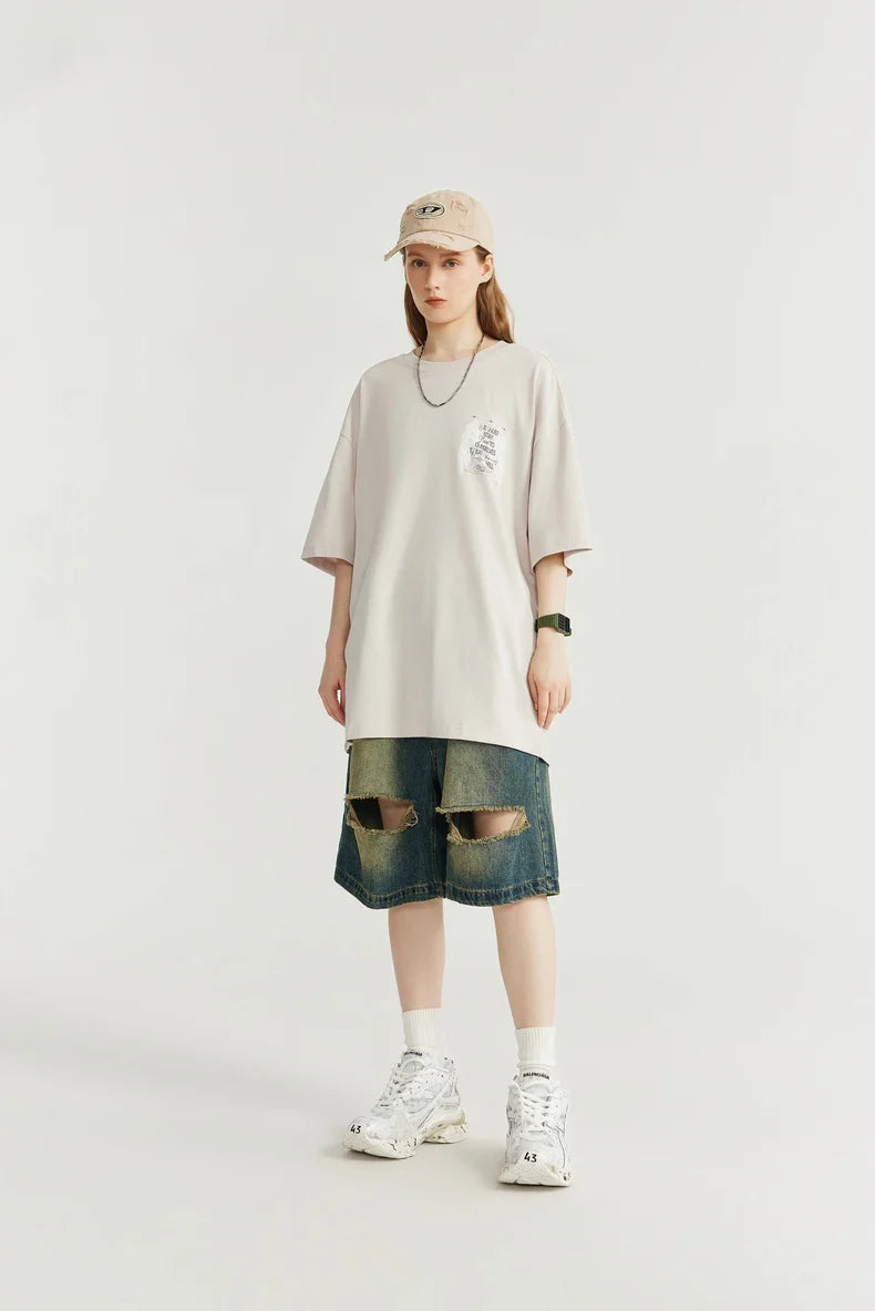 VILZSTUDIOS Luminous Glow-in-the-Dark Oversized T-Shirt