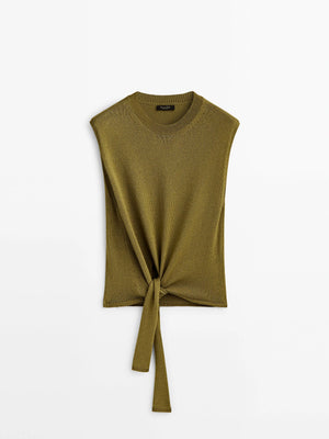VILZSTUDIOS Sleeveless Knit Top
