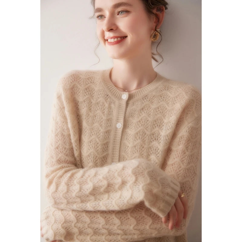 VILZSTUDIOS Luxurious Cashmere Cardigan