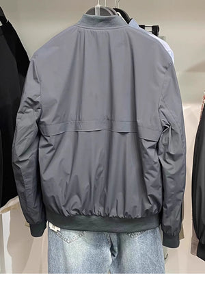 VILZSTUDIOS Casual Stand Up Collar Jacket